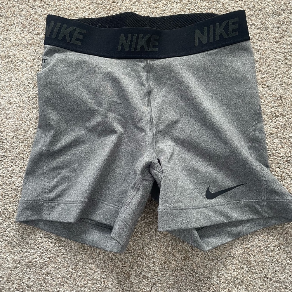 Gray Niki Dri-Fit Spandex